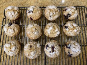 Banana-Blueberry Muffins