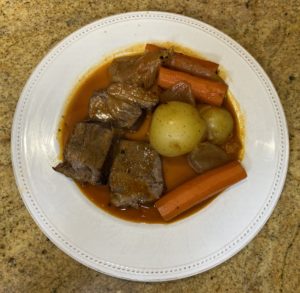 Whole 30 Day 28: Italian Pot Roast with Vegetables