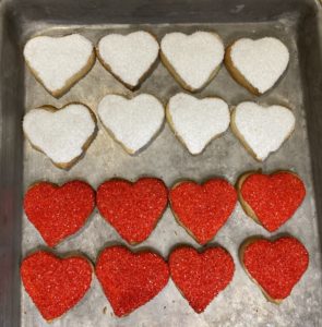 Shortbread Hearts for Valentine’s Day